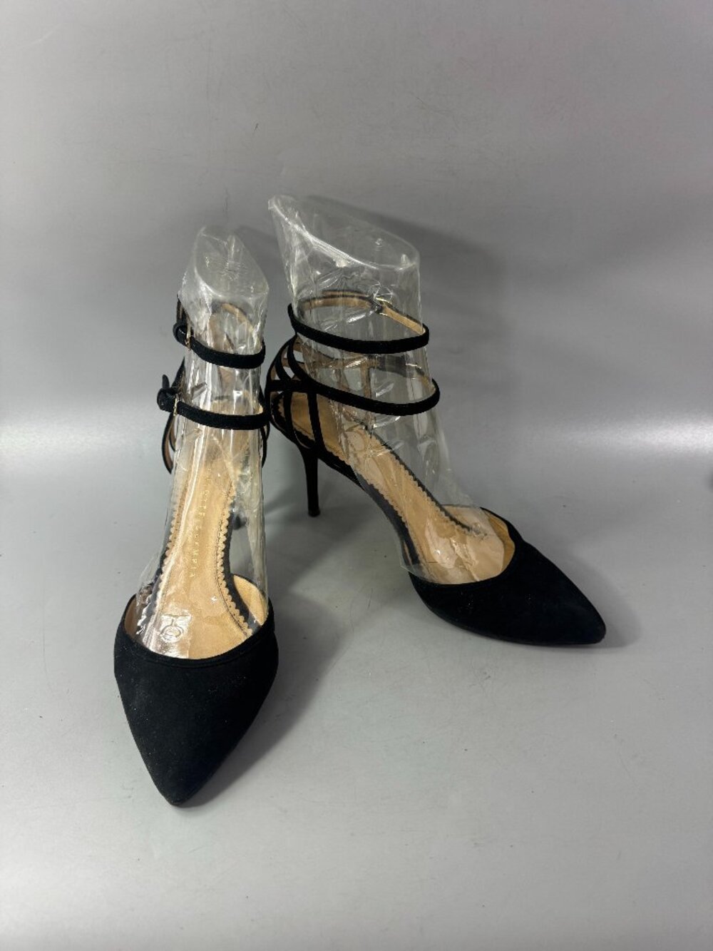 Charlotte Olympia Suede D'Orsay Pumps, Size 39